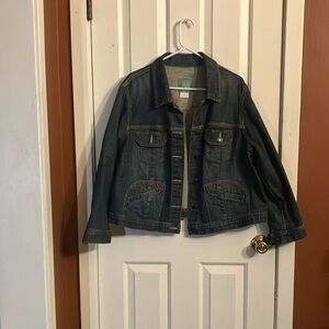 2XL brand new never worn Old Navy, blue jeans, jacket, medium weight